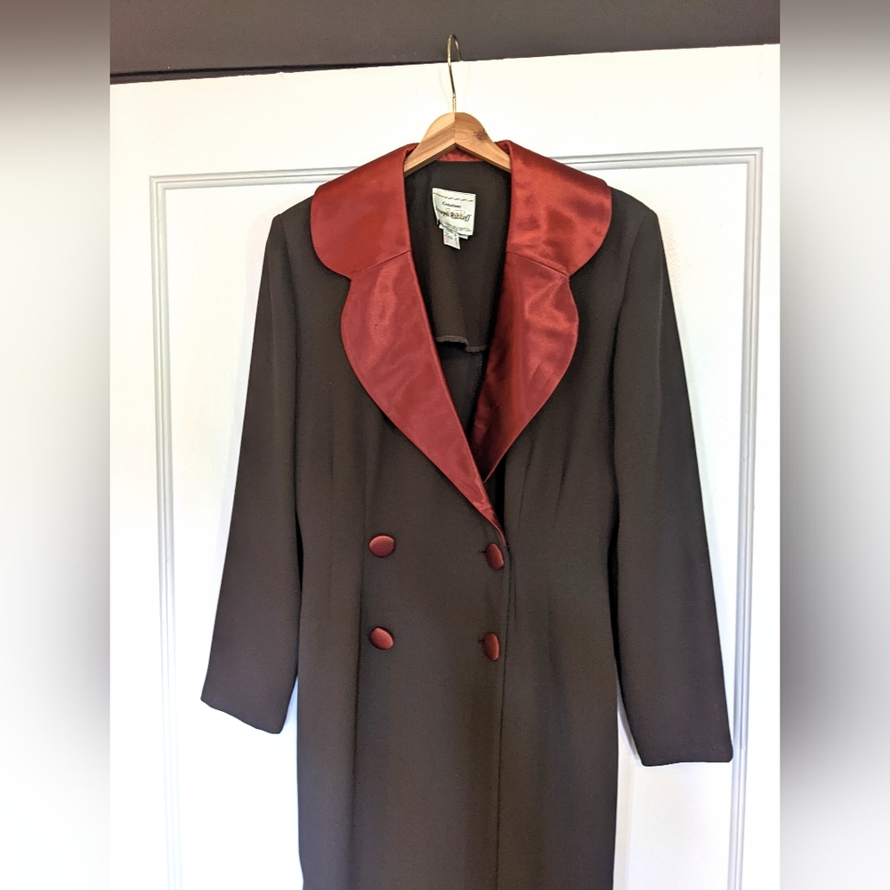Vintage Joseph Ribkoff Long Evening Overcoat Dress